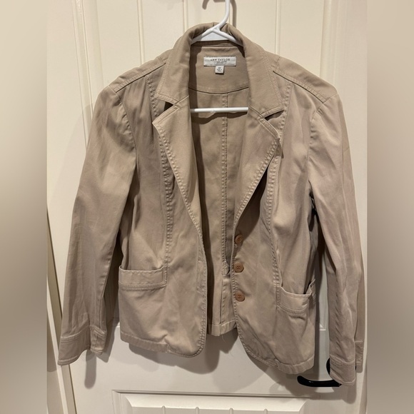 Ann Taylor Factory Jackets & Blazers - Ann Taylor khaki jacket/ blazer